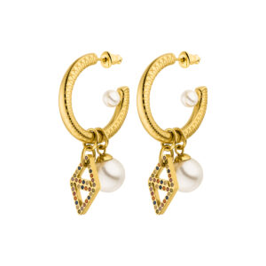 Pearl Pointed Earrings