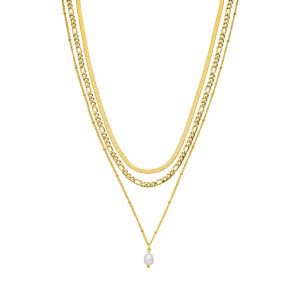 Layer Pearl Necklace