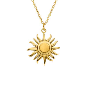 Sun necklace lo