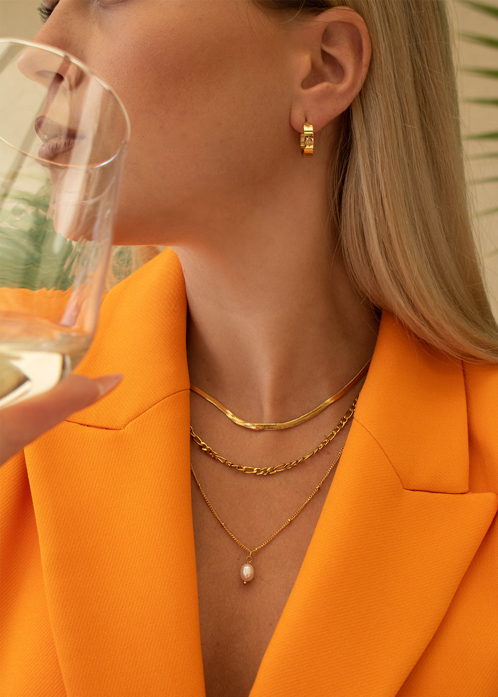 Layer Pearl Necklace - Image 2